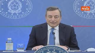 Draghi: “Lo spirito dei provvedimenti è conservare la normalità riconquistata”