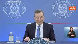 Draghi:" Terza dose? Già fatta"