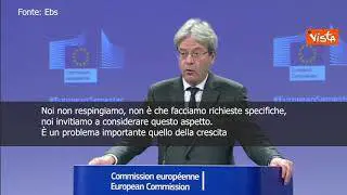 Ue approva manovra, Gentiloni: "Aumento spesa corrente è problema da considerare"