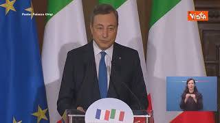 Draghi: “Necessaria politica di gestione dei flussi migratori e d’asilo condivisa”