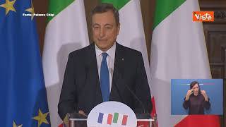 Draghi: “Con la Francia, concluso accordo di cooperazione sullo spazio”