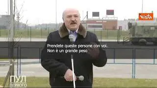 SOTTOTITOLI Lukashenko: "Migranti vogliono venire in Germania, prendeteli"
