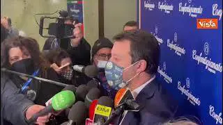 Manovra, Salvini: "A Draghi chiederemo 3 mld da Reddito cittadinanza per bollette"