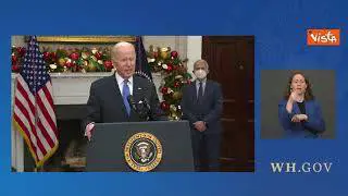 Biden: "Omicron motivo preoccupazione non di panico. Vaccinatevi"