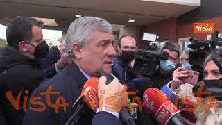 Elezione Quirinale, Tajani: "Nessuna candidatura ufficiale per Berlusconi, per ora è auspicio"