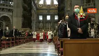 Santa Barbara, le celebrazioni in Vaticano per la patrona dei Vigili del Fuoco
