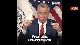 Il sindaco di New York de Blasio impone vaccinazione obbligatoria nel settore privato