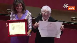 Morte Lina Wertmuller, ecco quando fu premiata da Casellati all'evento Senato & Cultura nel 2019