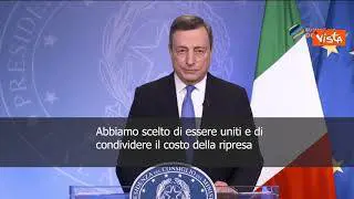 SOTTOTITOLI Draghi: "Ue ha trasformato pandemia in opportunità"