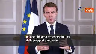 Macron: "Democrazia ha salvato cittadini durante pandemia"