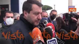 Salvini: "Non parlo di Quirinale. Lascio che si diverta Letta"
