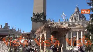 Viene dal Perù il presepe di Piazza San Pietro, ecco le immagini