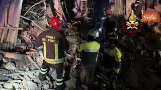 Esplosione Ravanusa, le immagini dall'alto dei resti