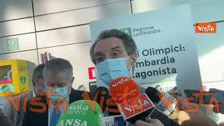 Fontana: “Olimpiadi lasceranno eredità da sfruttare. Fondi Pnrr al Sud? Serve saperli gestire”