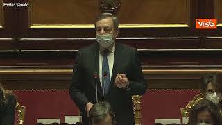 Draghi: "Migranti devono diventare amici, costruire nuovo sistema di accoglienza"