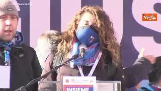 Sciopero generale, ecco la piazza di Cgil e Uil a Roma