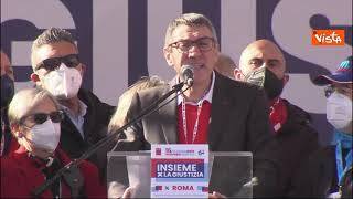 Sciopero generale, Landini (Cgil): "Bonomi è triste? Penso a canzone di Jannacci «Ho visto un Re»"