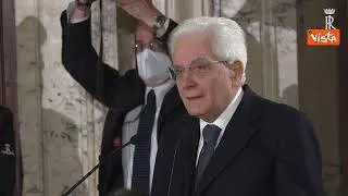 Mattarella agli ambasciatori: "Saluto è come commiato"