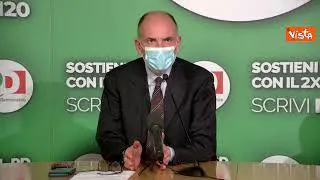 Letta: "Ora evitare il lockdown, mi fido del governo"