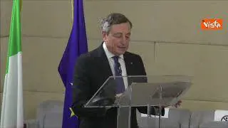 Draghi: "Parità genere obiettivo che dobbiamo perseguire"