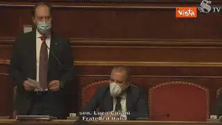 Manovra, Ciriani (FdI): "Voteremo senza avere tempo di leggere. A cosa serve il Senato?"