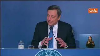 Draghi: "Voto? Essenziale che legislatura vada avanti fino al 2023"