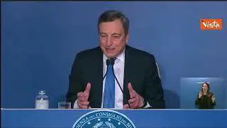 Quirinale, Draghi: "È immaginabile una maggioranza divisa sul Colle e unita sul Governo?"