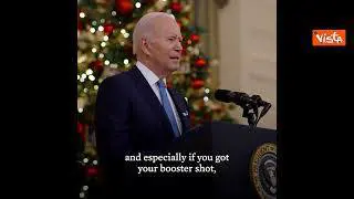Omicron, Biden: "La miglior scelta è vaccinarsi e fare la terza dose"