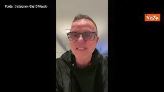 Gigi D'Alessio: "Sono positivo al Covid, carica virale è bassissima"