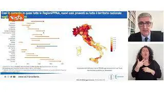 Brusaferro: "Fascia d'età 20-29 anni è quella in cui circolazione virus aumentata di più"
