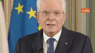Mattarella: "Tra pochi giorni si concluderà il mio ruolo di Presidente"