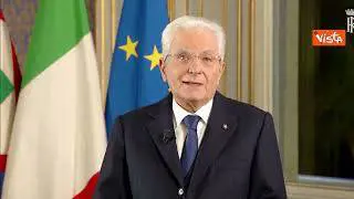 Mattarella, ultimo messaggio da Presidente in piedi