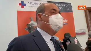 Zingaretti: "No vax stanno bloccando normale attività ospedali. Fatto molto grave"