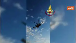 Parapendista precipita in provincia di Latina, salvato dai vigili del fuoco