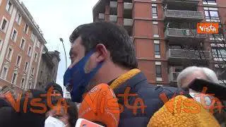 Salvini: "Al Governo finchè non finisce emergenza, Draghi non può abbandonare a lavori in corso"