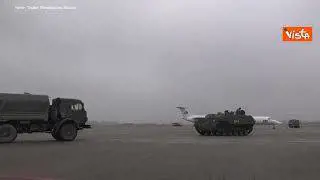 Russia invia altre truppe in Kazakistan, il video del ministero della difesa russo