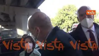 Zingaretti e la ministra degli Esteri tedesca visitano l'hub del Parco della Musica a Roma