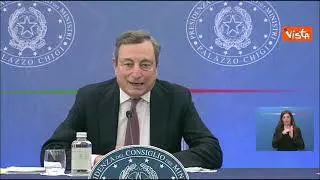 Draghi: "Anno da affrontare con realismo, prudenza, fiducia e unità"