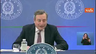 Draghi: "Invito tutti i non vaccinati a farlo, grazie a chi già l'ha fatto"