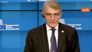 Sassoli all'ultimo consiglio Ue a dicembre