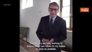 David Sassoli a novembre parlava così della sua malattia: “Polmonite da legionella”