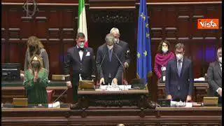 Morte Sassoli, l'omaggio alla Camera con un minuto di silenzio e lunghissimo applauso