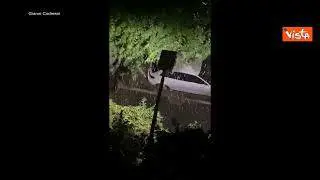 Neve a Roma, nella notte fiocchi in diversi quartieri. Le immagini sui social