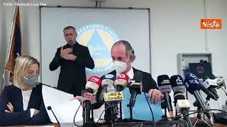Zaia: "Dati dicono che non saremo zona arancione"