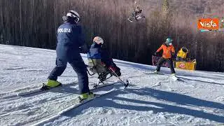 Montagna e disabilità, l'iniziativa della Polizia per rendere la montagna accessibile a tutti