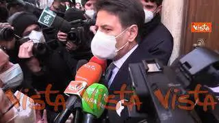 Conte incontra Letta e Speranza: "Pronti per PdR autorevole. No a nomi di parte come Berlusconi"