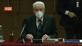 Mattarella si congeda dal Csm: "Auguri per lavoro con prossimo Capo dello Stato"