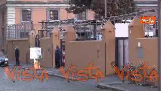 Elezione Quirinale, tutto pronto il voto. Ecco l'ingresso del drive-in della Camera per i positivi