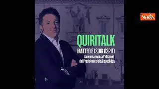 Renzi : "Anche trend servono, centrodestra deve trovare nome che cresca"