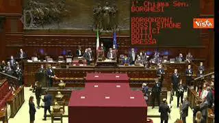 Elezioni Quirinale, il voto in aula di Emma Bonino